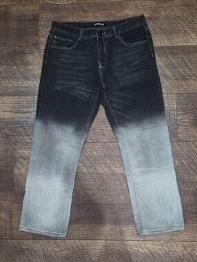 Men's Like New Imperious Ombre Jeans 36 X 32 Streetwear